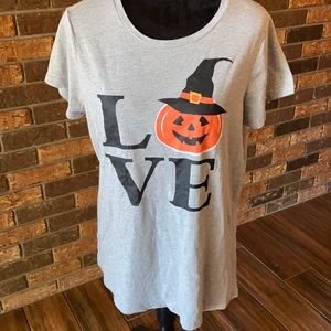 Size xl Halloween pumpkin T-shirt